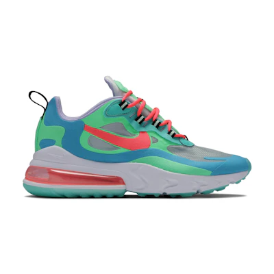 (W) Nike Air Max 270 React 'Electro Green Lagoon'