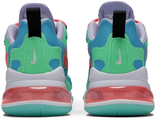 (Women) Nike Air Max 270 React 'Electro Green Lagoon' AT6174-300 Details for (Women) Nike Air Max 270 React 'Electro Green Lagoon' AT6174-300