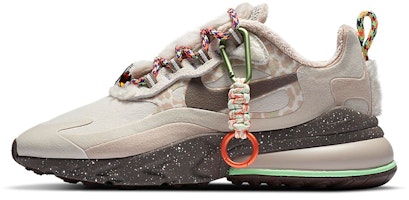 (Women) Nike Air Max 270 React 'Light Wood Brown' DC3277-181 (Women) Nike Air Max 270 React 'Light Wood Brown' DC3277-181