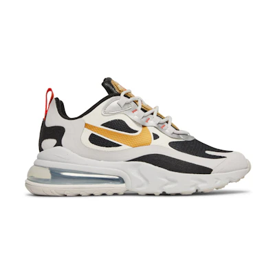 (W) Nike Air Max 270 React 'Metallic Gold Swoosh'