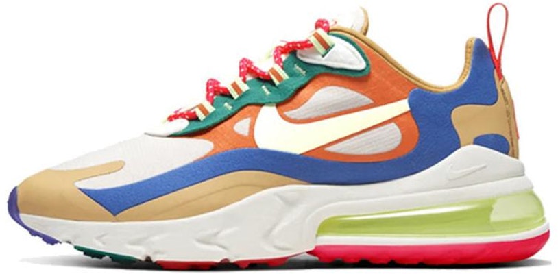 (W) 耐克 Air Max 270 React '多彩' CQ4805-071 Buy (W) 耐克 Air Max 270 React '多彩' CQ4805-071