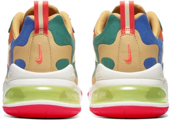 (W) 耐克 Air Max 270 React '多彩' CQ4805-071 Shop (W) 耐克 Air Max 270 React '多彩' CQ4805-071