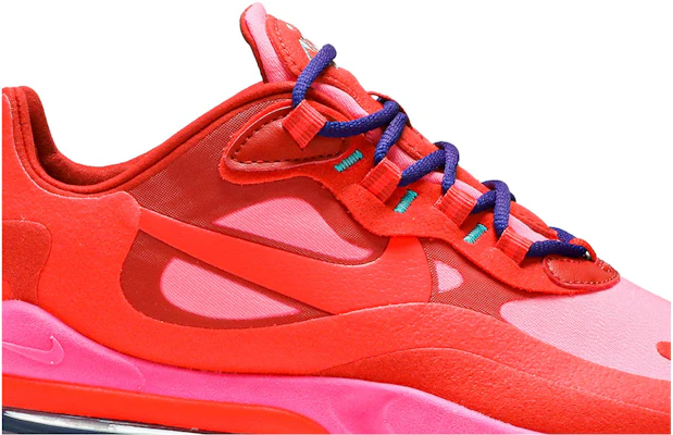 (Women) Nike Air Max 270 React 'Mystic Red Pink Blast' AT6174-600 Order (Women) Nike Air Max 270 React 'Mystic Red Pink Blast' AT6174-600