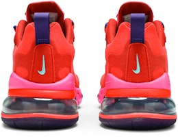 (W) Nike Air Max 270 React 'Merah Mistis Pink Blast' AT6174-600 Details for (W) Nike Air Max 270 React 'Merah Mistis Pink Blast' AT6174-600