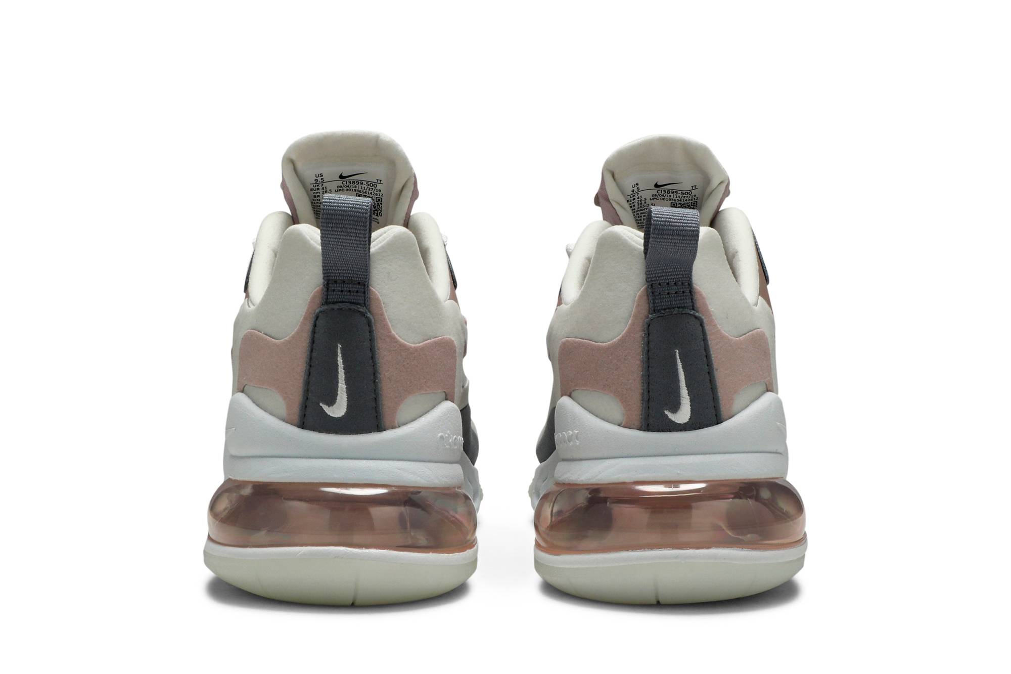 Women Nike Air Max 270 React Plum Chalk CI3899 500