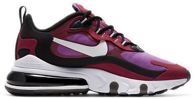 Nike Air Max 270 React 低筒 跑步鞋 女款 紫紅 Order Nike Air Max 270 React 低筒 跑步鞋 女款 紫紅