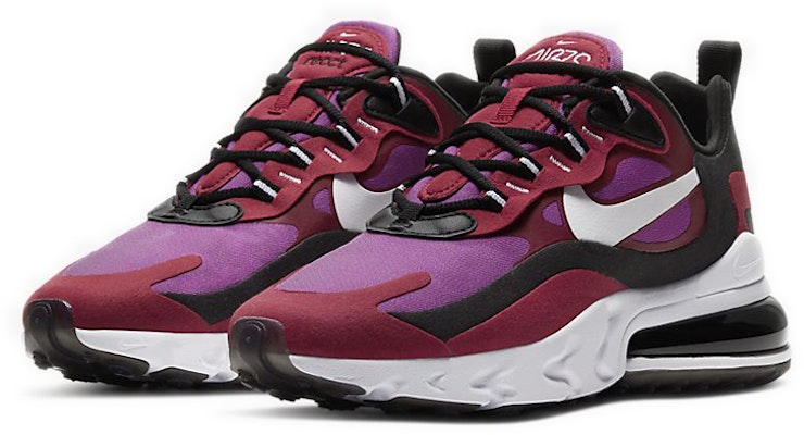 (W) Nike Air Max 270 React 'Rojo Púrpura Vivo' CI3899-600 Lookbook (W) Nike Air Max 270 React 'Rojo Púrpura Vivo' CI3899-600