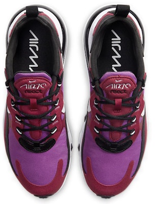 Nike Air Max 270 React 低筒 跑步鞋 女款 紫紅 Shop Nike Air Max 270 React 低筒 跑步鞋 女款 紫紅