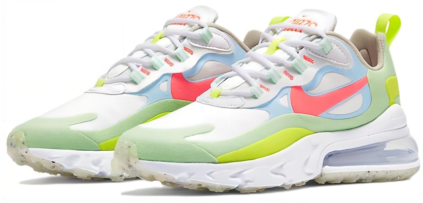 (W) 耐克Air Max 270 React '再生鞋底-黄瓜绿' DB5927-161 Lookbook (W) 耐克Air Max 270 React '再生鞋底-黄瓜绿' DB5927-161