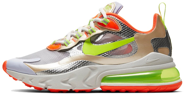 (W) ナイキ エア マックス 270 リアクト "シルバー" CQ0210-101 Buy (W) ナイキ エア マックス 270 リアクト "シルバー" CQ0210-101