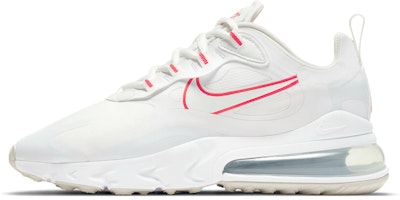 (Women) Nike Air Max 270 React 'Summit White Siren Red' CV8818-101 (Women) Nike Air Max 270 React 'Summit White Siren Red' CV8818-101