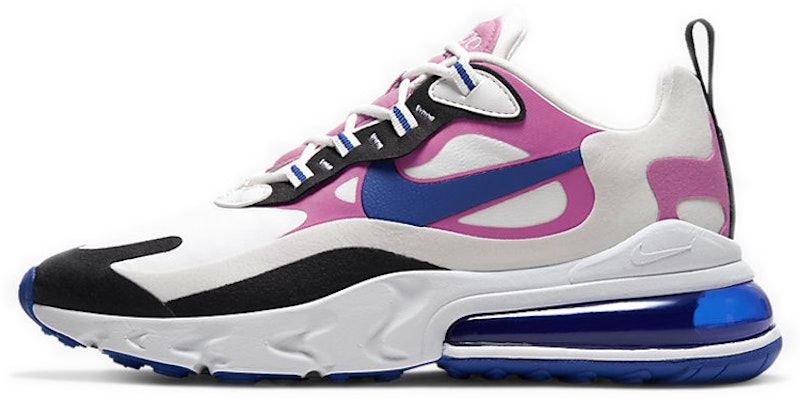 (W) Nike Air Max 270 React 'Putih Fuchsia Biru' CI3899-100 Buy (W) Nike Air Max 270 React 'Putih Fuchsia Biru' CI3899-100