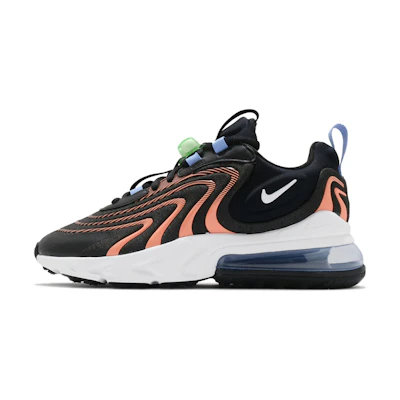 (W) Nike Air Max 270 React Eng 'Black Orange'