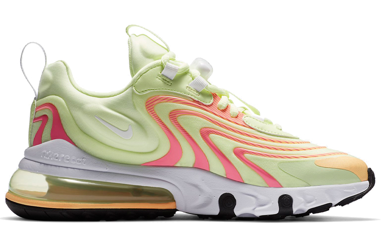 Order (W) Nike Air Max 270 React ENG 'Volt Pink Glow' Lelaki & Wanita CW3095-700