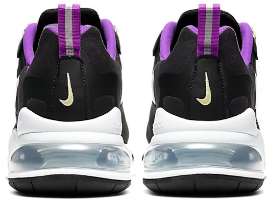 (W) Nike Air Max 270 React SE 'Hitam Putih Ungu Terang' CV7956-011 Purchase (W) Nike Air Max 270 React SE 'Hitam Putih Ungu Terang' CV7956-011