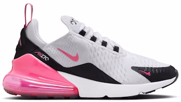 (Women) Nike Air Max 270 'White Black Hyper Pink' AH6789-127 (Women) Nike Air Max 270 'White Black Hyper Pink' AH6789-127