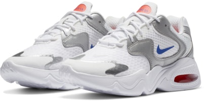 (W) 나이키 에어맥스 2X '화이트 메탈릭 실버' CK2947-102 Lookbook (W) 나이키 에어맥스 2X '화이트 메탈릭 실버' CK2947-102