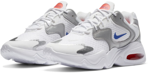 (W) ナイキ エア マックス 2X 白メタリックシルバー CK2947-102 Lookbook (W) ナイキ エア マックス 2X 白メタリックシルバー CK2947-102