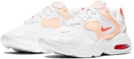 (W) 나이키 에어맥스 2X 오렌지 '화이트' DH3894-100 Lookbook (W) 나이키 에어맥스 2X 오렌지 '화이트' DH3894-100