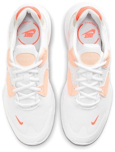 耐吉 Air Max 2X 低筒 跑步鞋 女款 白橙 Shop 耐吉 Air Max 2X 低筒 跑步鞋 女款 白橙