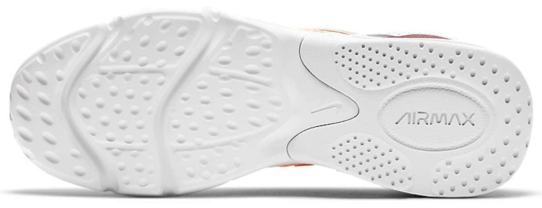 耐吉 Air Max 2X 低筒 跑步鞋 女款 白橙 Details for 耐吉 Air Max 2X 低筒 跑步鞋 女款 白橙