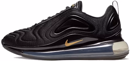 (Women) Nike Air Max 720 'Black Metallic Gold' CT2548-001 (Women) Nike Air Max 720 'Black Metallic Gold' CT2548-001