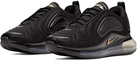 Nike Air Max 720 全掌氣墊 專業運動跑步鞋 女款 黑金 Lookbook Nike Air Max 720 全掌氣墊 專業運動跑步鞋 女款 黑金