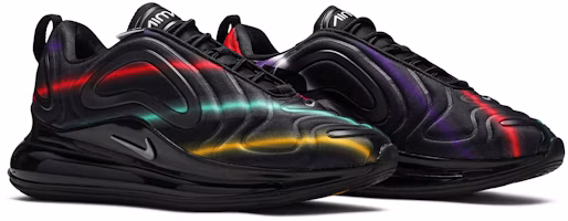Cheap (Women) Nike Air Max 720 'Black Multi' AR9293-023