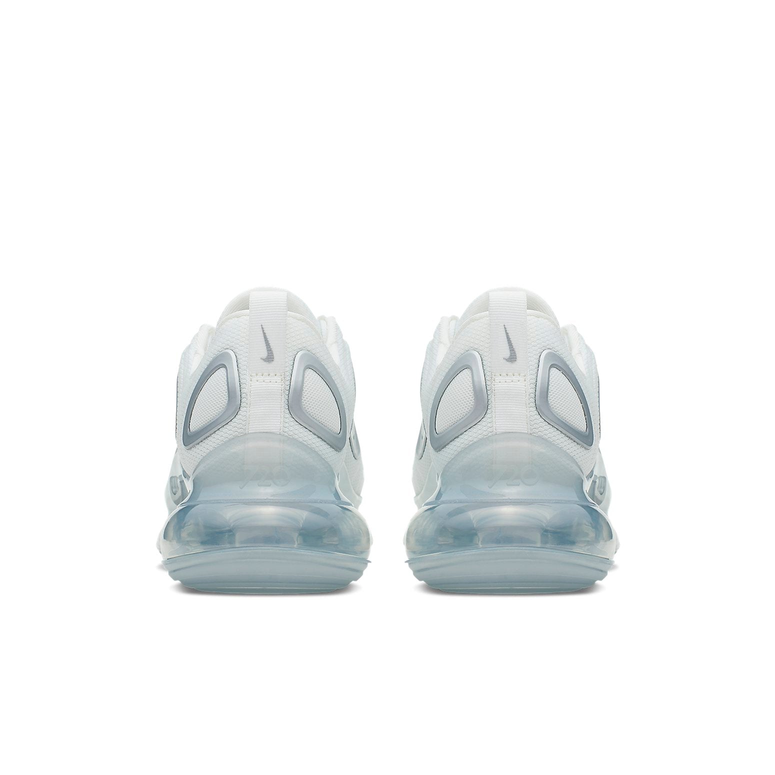 Lookbook Nike Air Max 720 簡約運動 耐磨 低筒 跑步鞋 女款 銀白色