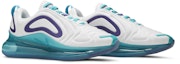 Cheap (W) Nike Air Max 720 'Putih Spirit Teal Ungu Court' AR9293-100