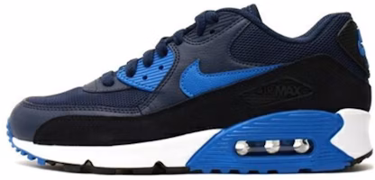 (Women) Nike Air Max 90 'Black Blue' 616730-401 (Women) Nike Air Max 90 'Black Blue' 616730-401
