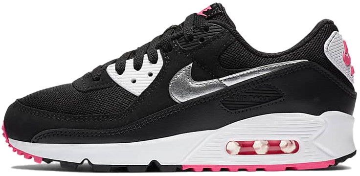 women-nike-air-max-90-black-metallic-silver-da-4281-001