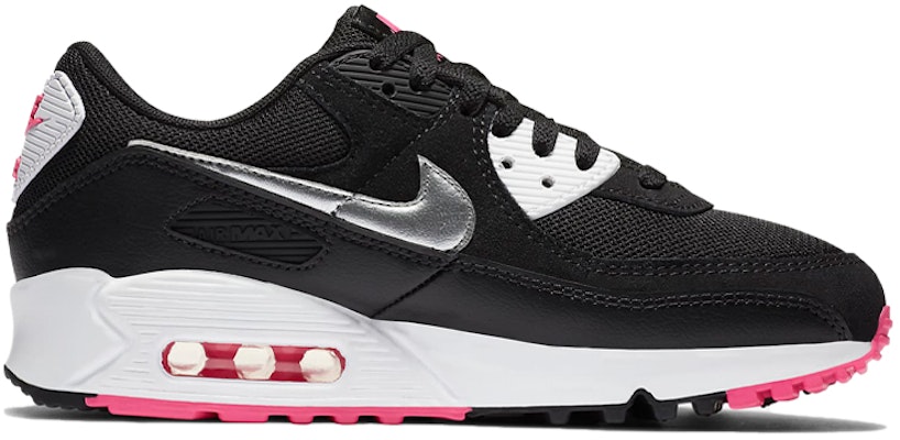 (W) Nike Air Max 90 'Negro Plata Metálica' DA4281-001 Order (W) Nike Air Max 90 'Negro Plata Metálica' DA4281-001