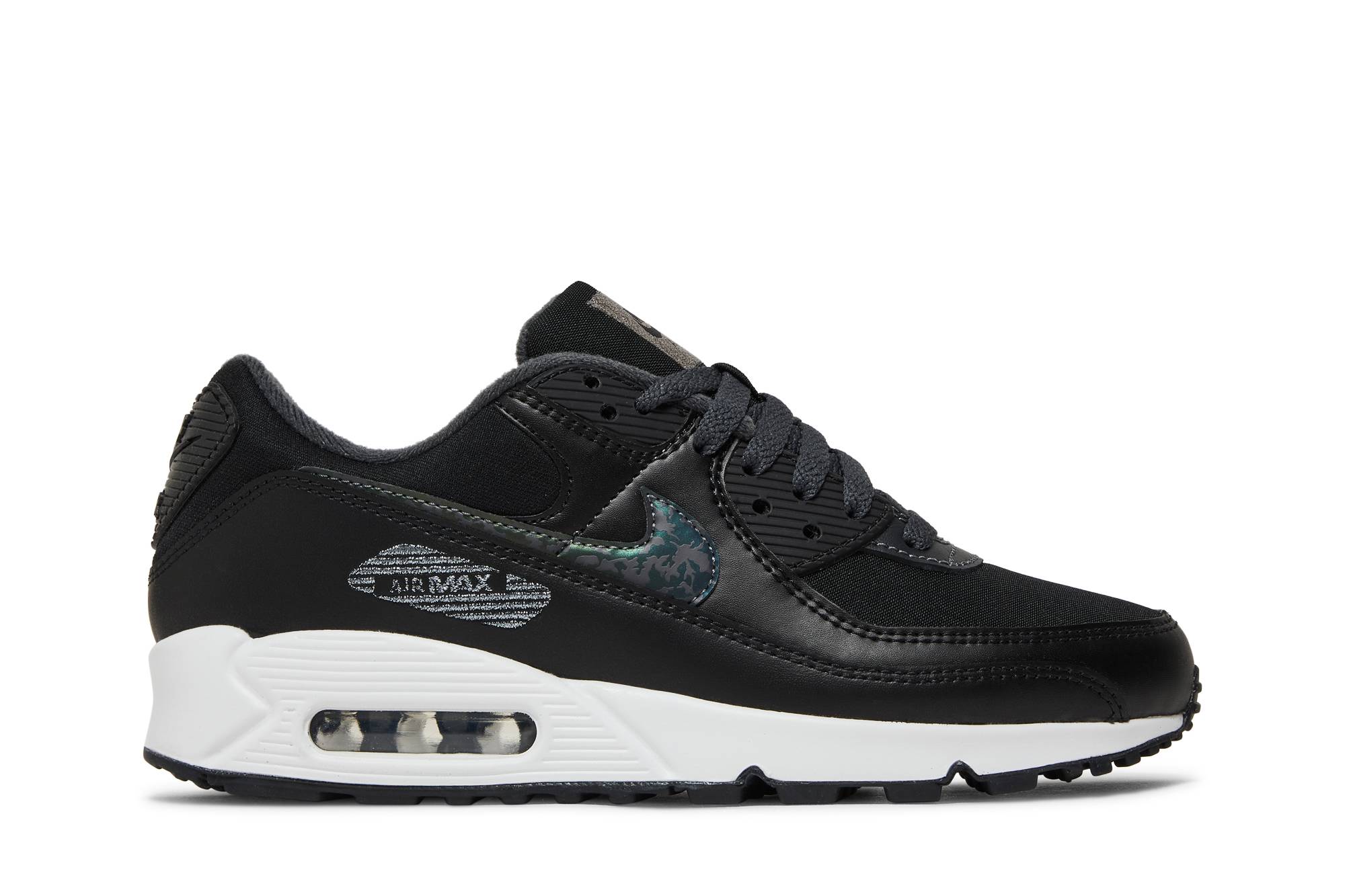 Buy (W) Nike Air Max 90 'Negro Blanco' DC9445-001