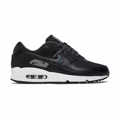 (W) Nike Air Max 90 'Black White'