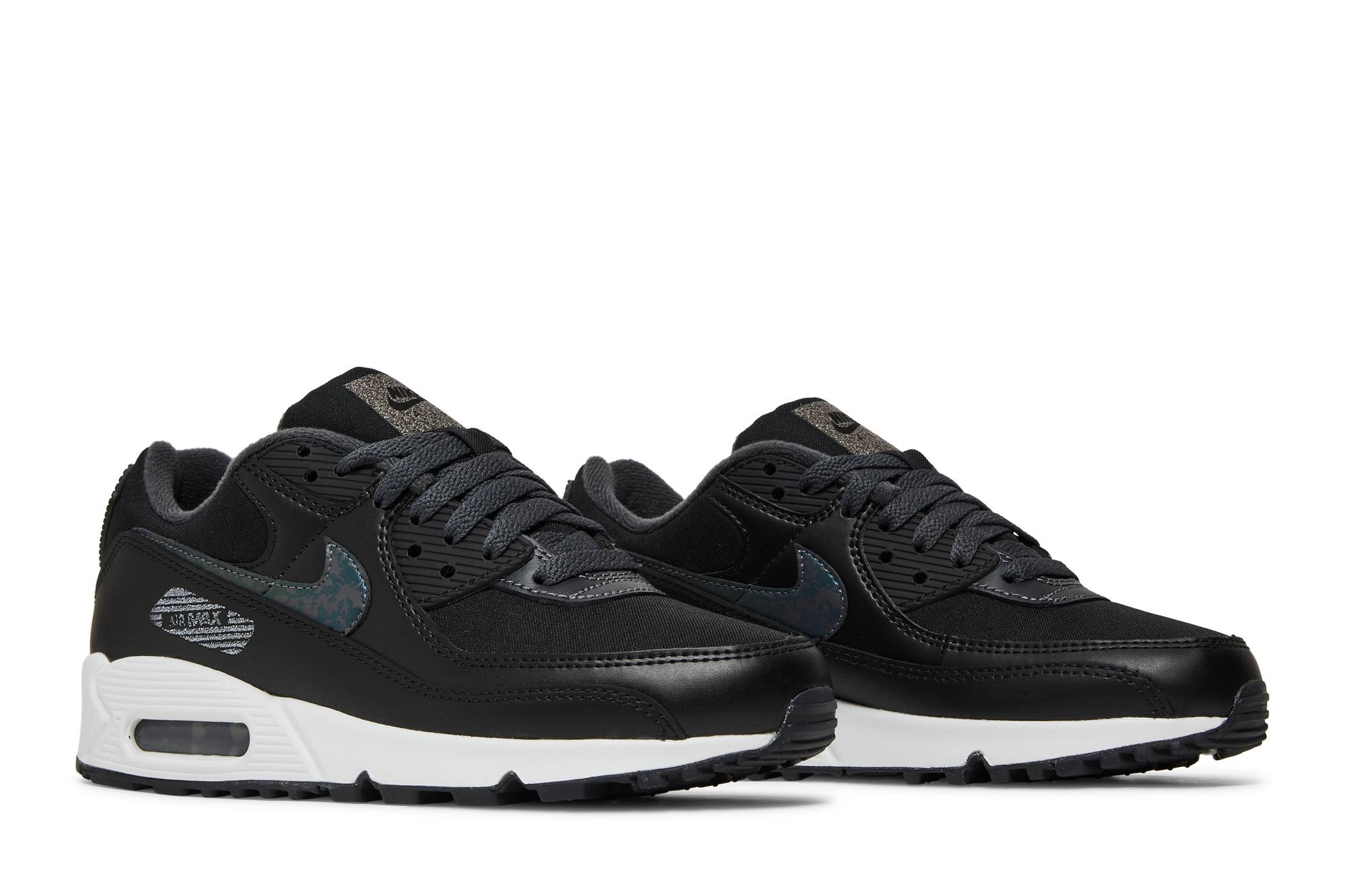 Cheap (W) Nike Air Max 90 'Negro Blanco' DC9445-001