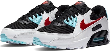 (W) Nike Air Max 90 'Aqua Roja Descolorida' DA4290-100 Lookbook (W) Nike Air Max 90 'Aqua Roja Descolorida' DA4290-100