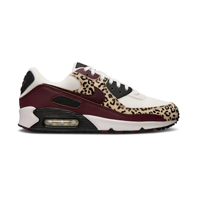(W) Nike Air Max 90 'Burgundy Leopard'