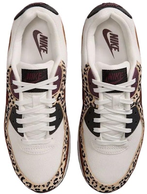 (Women) Nike Air Max 90 'Burgundy Leopard' IF1619-102 Lookbook (Women) Nike Air Max 90 'Burgundy Leopard' IF1619-102