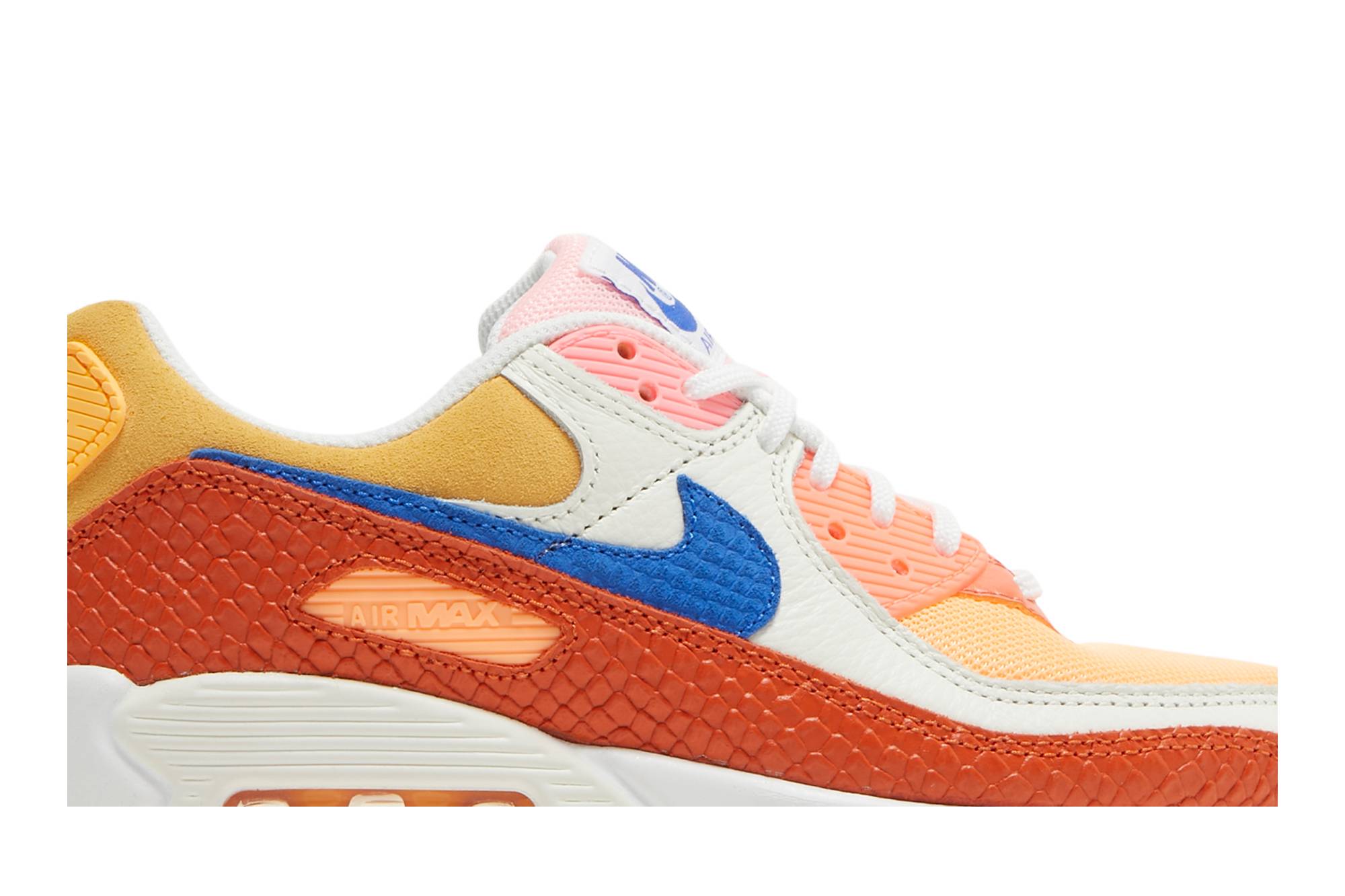 Order (W) Nike Air Max 90 'Campfire Orange' Sepatu Pria Wanita Sneakers Terbaru DJ8517-800