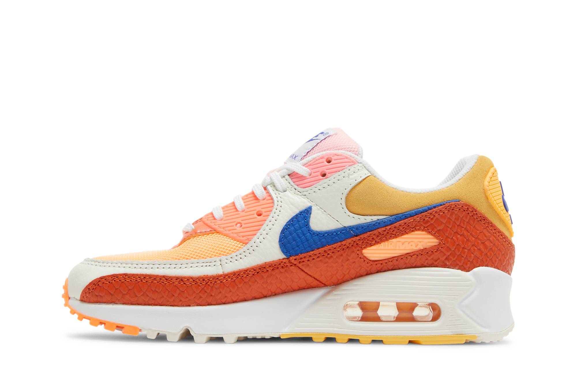 Lookbook (W) Nike Air Max 90 'Campfire Orange' Sepatu Pria Wanita Sneakers Terbaru DJ8517-800