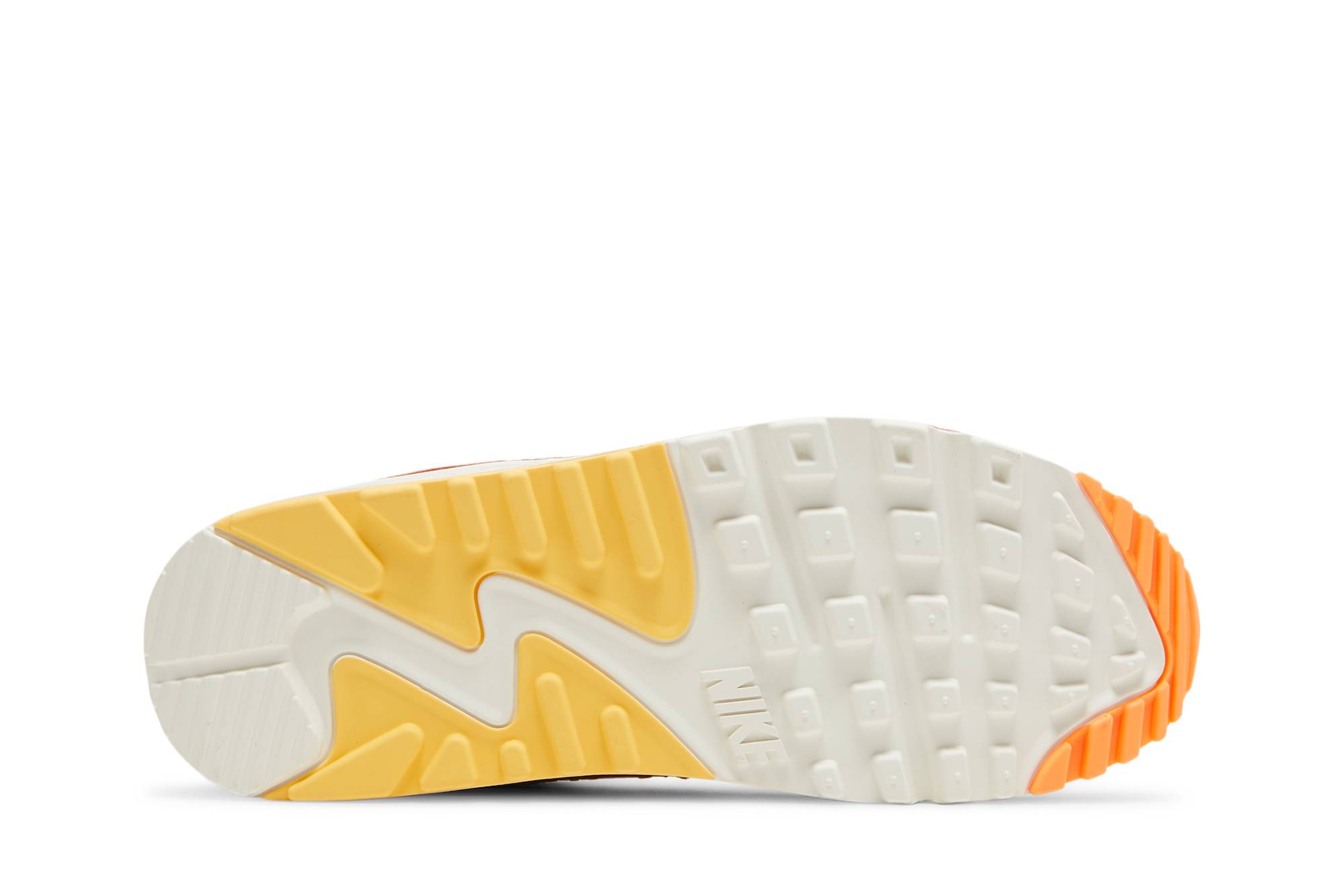 Shop (W) Nike Air Max 90 'Campfire Orange' Sepatu Pria Wanita Sneakers Terbaru DJ8517-800