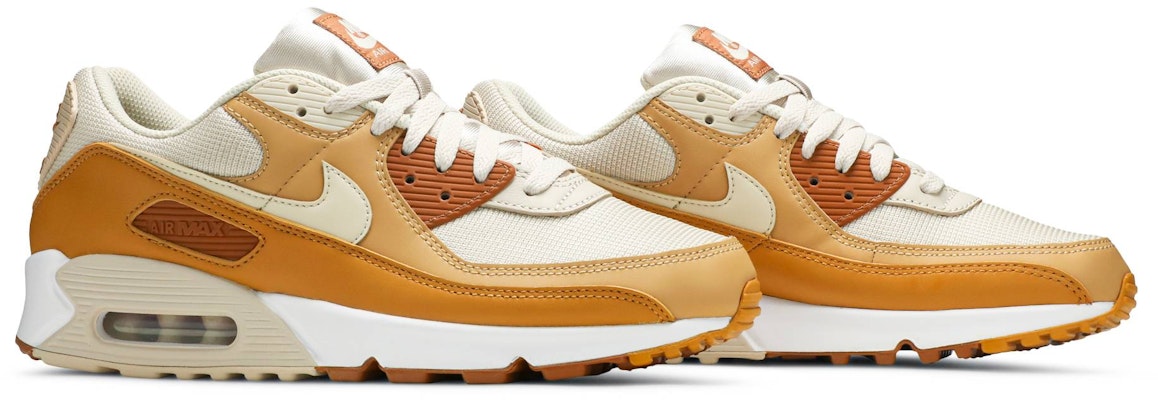 (W) Nike Air Max 90 'Caramel' Lelaki Perempuan Kasual Sneakers CZ3950-101 Cheap (W) Nike Air Max 90 'Caramel' Lelaki Perempuan Kasual Sneakers CZ3950-101