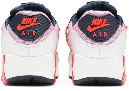 (W) Nike Air Max 90 'Cuban Link - Biru Tua Merah Muda' CZ8099-100 Details for (W) Nike Air Max 90 'Cuban Link - Biru Tua Merah Muda' CZ8099-100