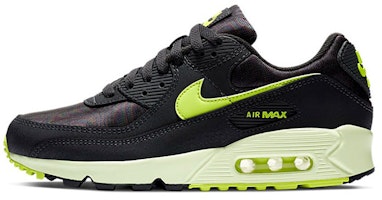 (Women) Nike Air Max 90 'Dark Smoke Grey Volt' CZ0378-001 (Women) Nike Air Max 90 'Dark Smoke Grey Volt' CZ0378-001
