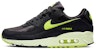 (W) Nike Air Max 90 'Kelabu Asap Gelap Volt' CZ0378-001
