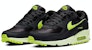 (W) Nike Air Max 90 'Kelabu Asap Gelap Volt' CZ0378-001