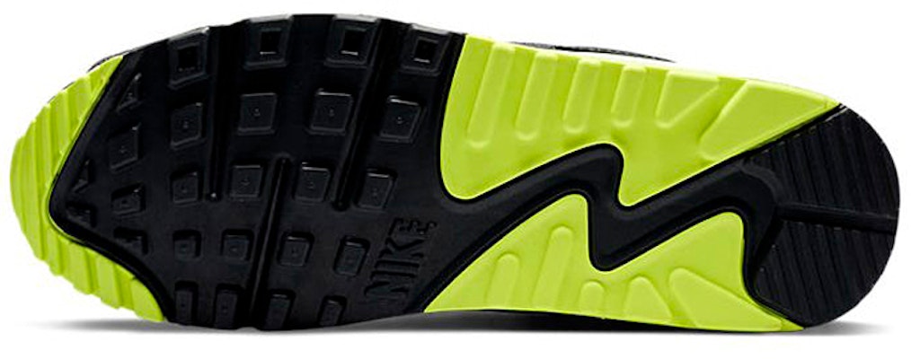 (Women) Nike Air Max 90 'Dark Smoke Grey Volt' CZ0378-001 Details for (Women) Nike Air Max 90 'Dark Smoke Grey Volt' CZ0378-001