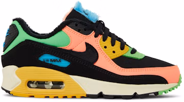 (Women) Nike Air Max 90 'Fur Multi-Color' CT1891-600 (Women) Nike Air Max 90 'Fur Multi-Color' CT1891-600