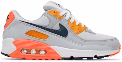 (Women) Nike Air Max 90 'Grey Crimson Gold' DH5072-001 (Women) Nike Air Max 90 'Grey Crimson Gold' DH5072-001